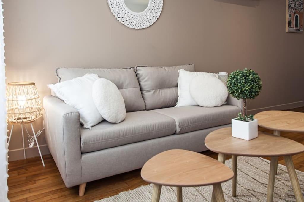 Cote Cour - Gare/Centre, Neuf, Clim Apartment Chateauroux Ngoại thất bức ảnh